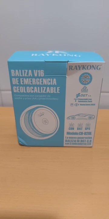 V16 DGT Approved Emergency Beacon  - Baliza V16 + Funda + Cargador + Ventosa photo review