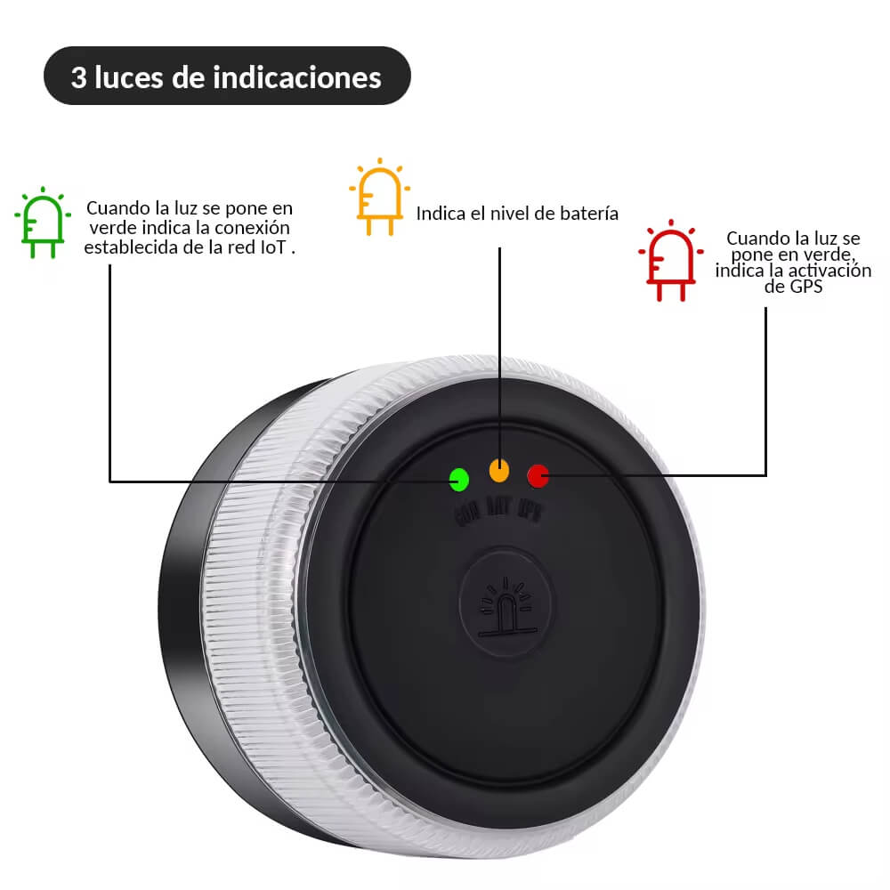 V16 beacon light detailed craftsmanship showing Smart Beacon technology features